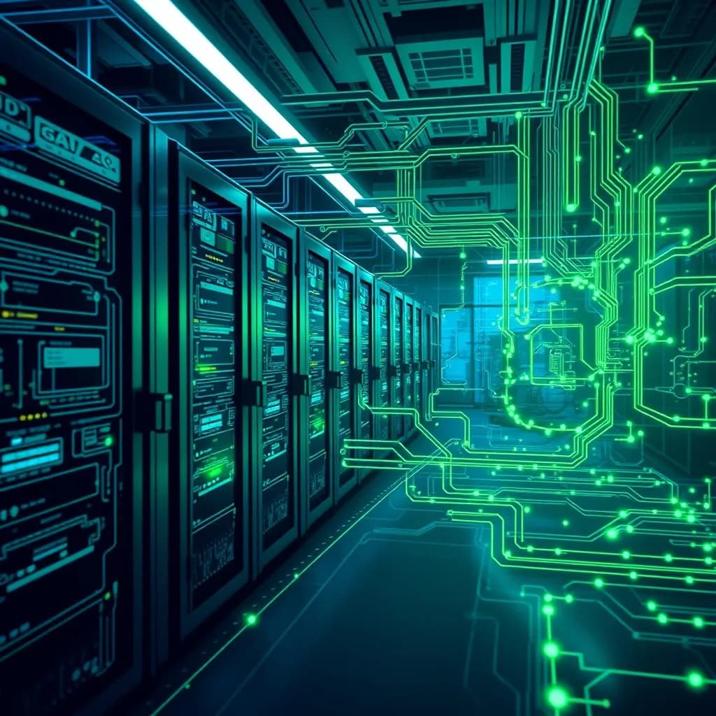 بيئة عمل تقنية متقدمة