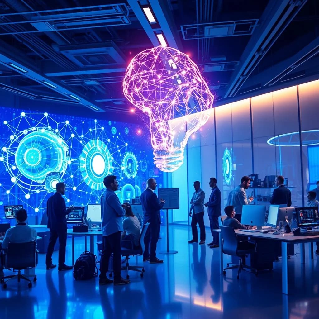 تصور الذكاء الاصطناعي والتقنيات المتقدمة