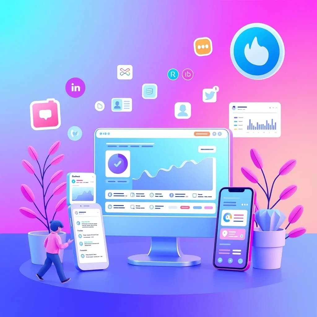 تطبيقات التواصل الاجتماعي والخدمات الرقمية